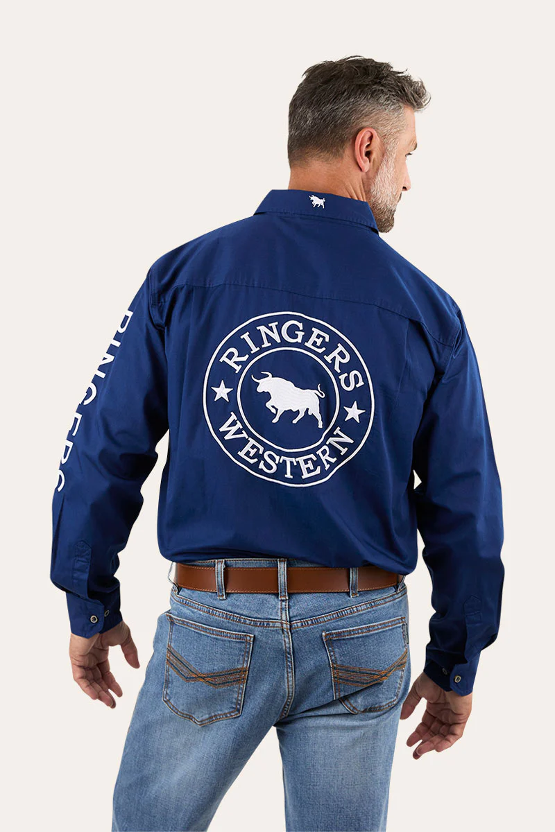 Hawkeye Mens Full Button Work Shirt - Image 60