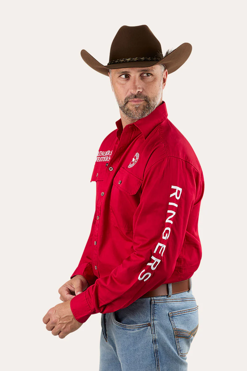 Hawkeye Mens Full Button Work Shirt - Image 69
